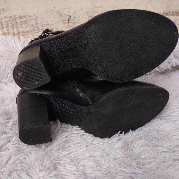 American Eagle Outfitters Black Ankle Boots - Picture 8 of 9
